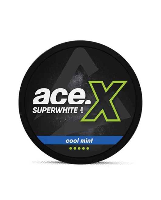 ACE SUPERWHITE X-COOL SLIM MINT