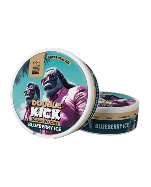 AROMA KING DOUBLE KICK BLUEBERRY ICE