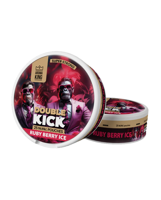 AROMA KING DOUBLE KICK RUBY BERRY ICE