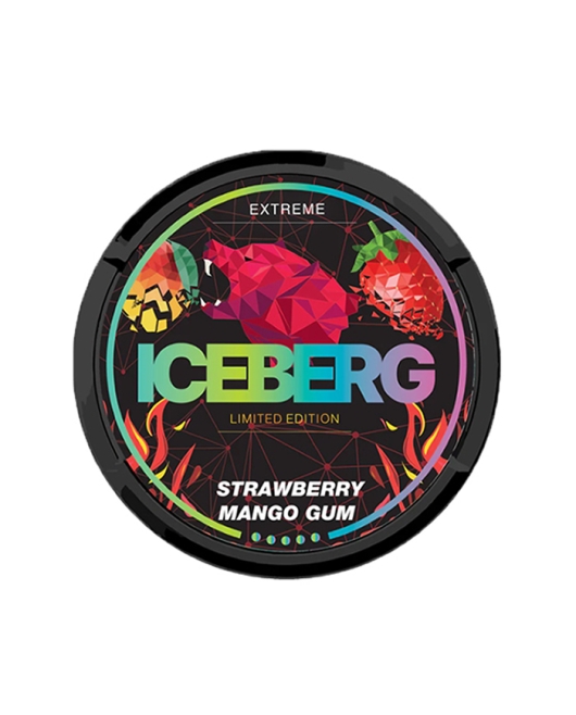 ICEBERG STRAWBERRY MANGO GUM MEDIUM